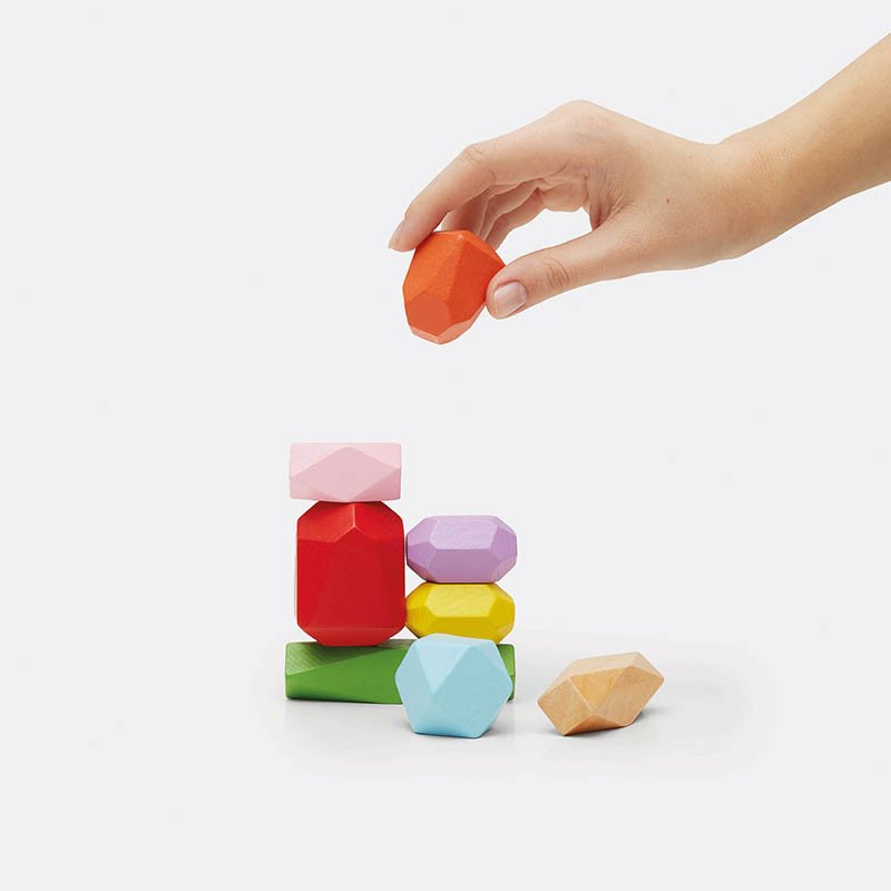 Drevené puzzle > farebná