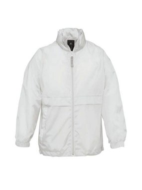 Detská vetrovka (B&C SIROCCO/ KIDS) > biela > 5/6