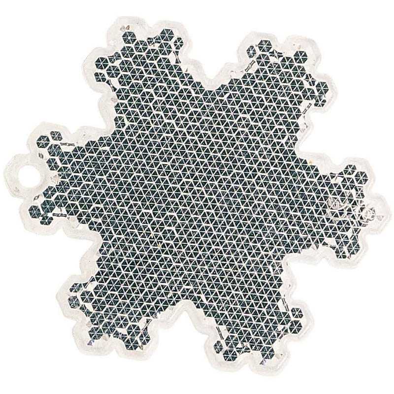 Reflexný prívesok  (MBW Reflector snow crystal) > biela