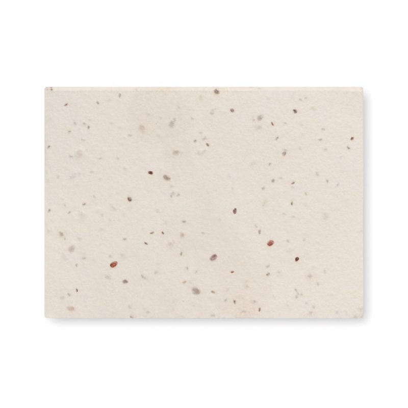 Blok zo semenami kvetov > biela