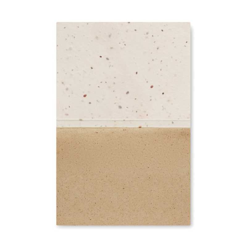 Blok zo semenami kvetov > biela