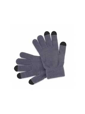 Dotykové rukavice na obrazovku > šedá