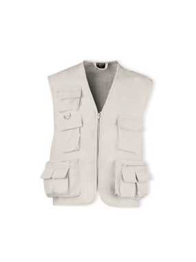 Unisex vesta > béžová > XL