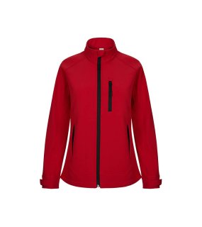Dámska bunda (VELILLA WOMEN'S SOFT SHELL) > červená > XL