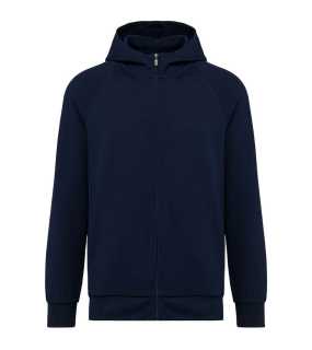 Pánska mikina (MEN'S ZIPPED HOODIE) > modrá (deep navy) > M