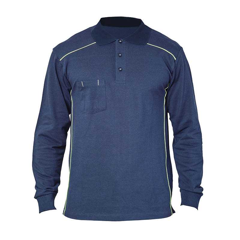 Pánska polokošeľa (BRUXELLES by JR) > modrá (navy) > XL