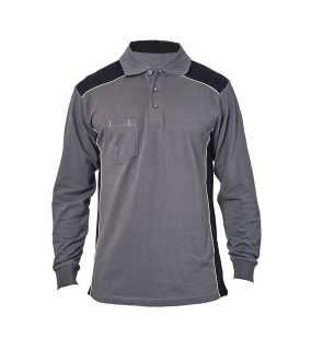 Pánska polokošeľa (BRUXELLES by JR) > šedá / čierna > L   