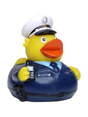 Kačička do vane (MBW Squeaky duck policeman) > viacfarebná