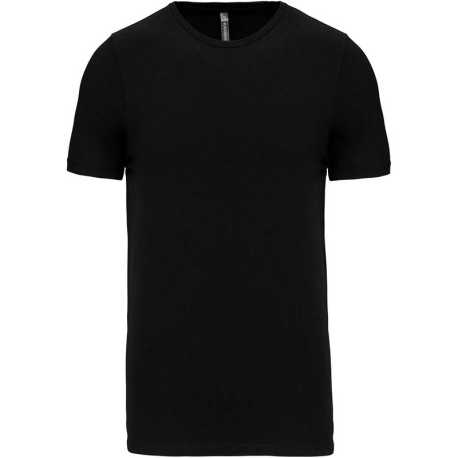 Pánske tričko (KARIBAN MEN'S SHORT-SLEEVED CREW NECK T-SHIRT) > čierna > L