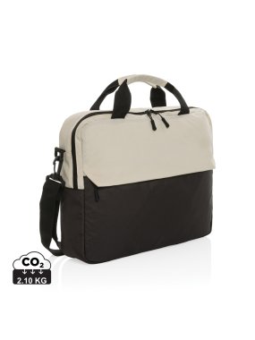 Taška na 15,6" notebook Kazu z RPET AWARE™ > biela (off)