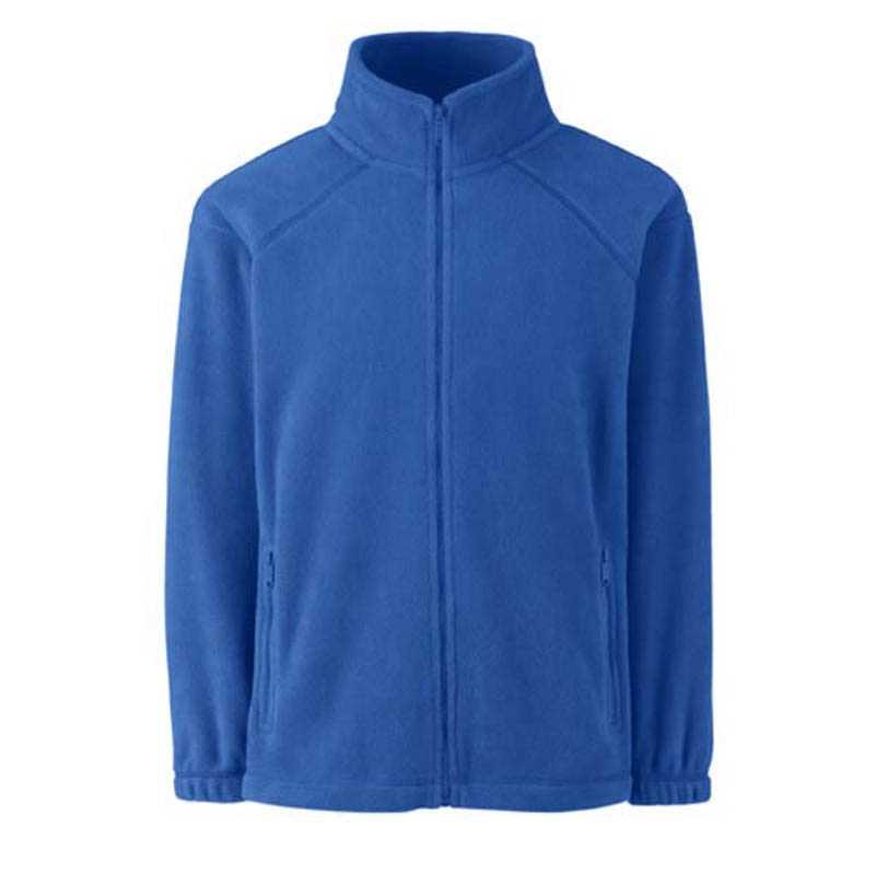 Detská fleece bunda (FRUIT OF THE LOOM Kids Outdoor Fleece ) > modrá (royal) > 3/4