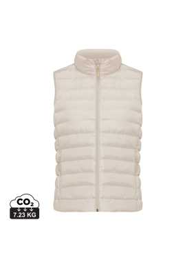 Dámska vesta Iqoniq Meru z recykl. polyesteru > béžová > 2XL