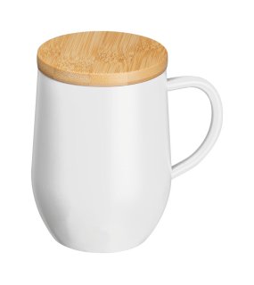 Dvojstenný hrnček, 300 ml > biela