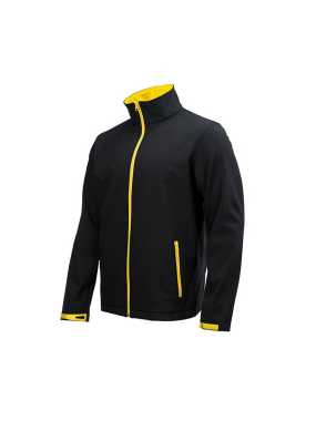 Pánska softshell bunda > žltá > L