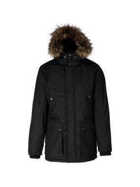 Pánska bunda (Kariban"WINTER PARKA") > čierna > XL