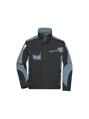 Pánska bunda (JN Workwear Jacket) > čierna / šedá (carbon) > 4XL