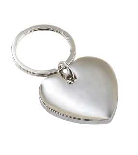 Kovová kľúčenka > strieborná