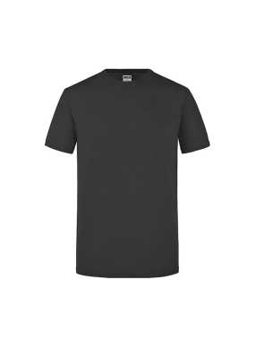 Pánske tričko (JN Men's Slim Fit-T) > šedá (graphite) > S