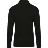 Pánska polokošeľa(KARIBAN MEN'S PIQUÉ LONG SLEEVE POLO SHIRT) > čierna > 2XL