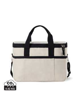 Chladiaci kôš VINGA Volonne z recykl. canvas AWARE™ > biela (off)