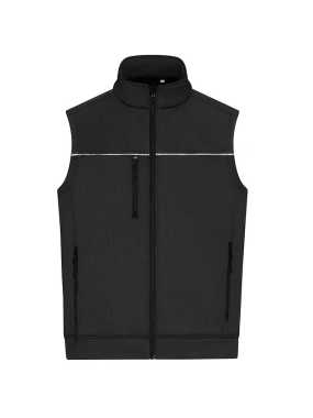 Pánska vesta (JN Hybrid Workwear Vest) > šedá (carbon) / čierna > 5XL