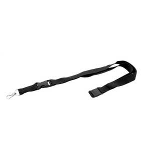 RPET lanyard > čierna