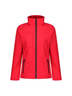 Dámska bunda (REGATTA WOMEN'S OCTAGON II - 3 LAYER MEMBRANE SOFTSHELL)>červená (classic)>M