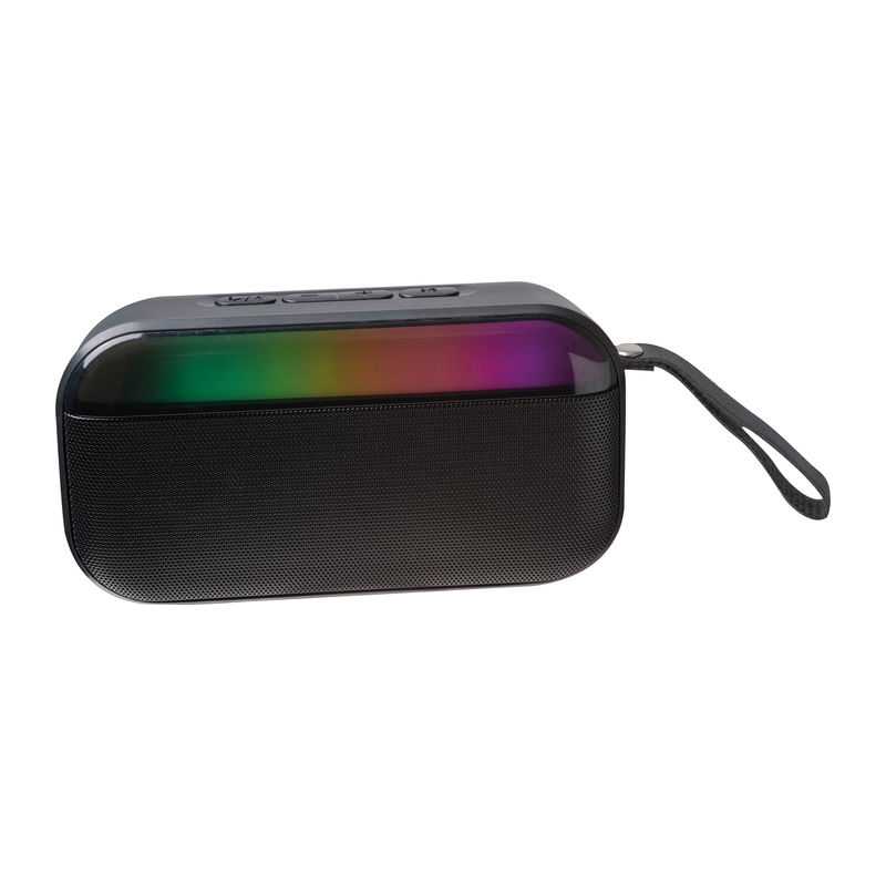 Bluetooth reproduktor s LED svetlom > čierna