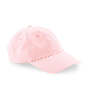 6 panelová-unisex šiltovka (Beechfield Organic Cotton 6 Panel Dad Cap) > ružová (powder)
