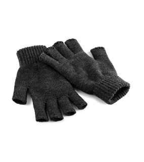 Unisex rukavice (Beechfield Fingerless Gloves) > šedá (charcoal) > S/M