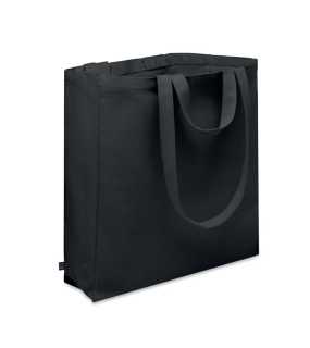 Recyklovaná bavlnená taška > čierna