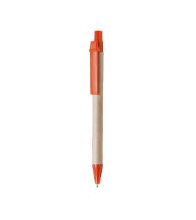 Papierové guľôčkové pero > oranžová