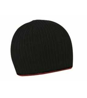 Zimná čiapka > čierna / bordová