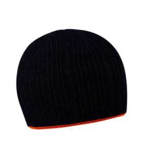 Zimná čiapka > čierna / oranžová