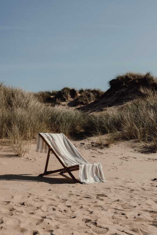 Hamam osuška VINGA Ornos z GRS > béžová
