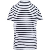 Detské tričko (Kariban KIDS' STRIPED SHORT SLEEVE SAILOR T-SHIRT WITH POCKET)>biela (strip