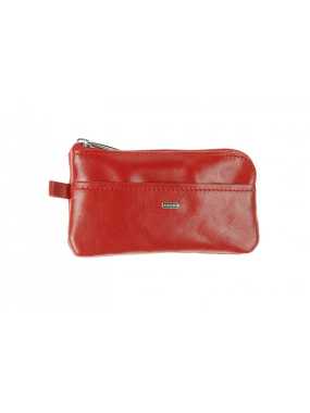 Kľúčenka kožená > červená