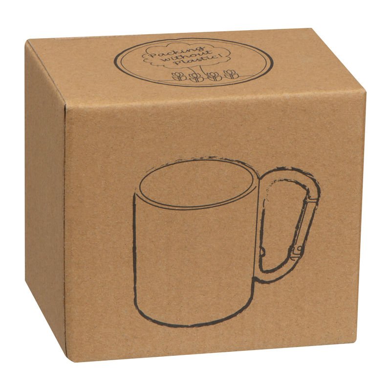 Kovový hrnček s karabínkou > zelená