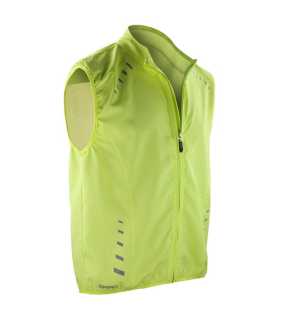 Unisex vesta (SPIRO BIKEWEAR CROSSLITE GILET) > zelená (neon lime) > XL