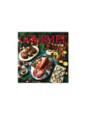 Nástenný kalendár (Gourmet 2026) - 30 x 30 cm