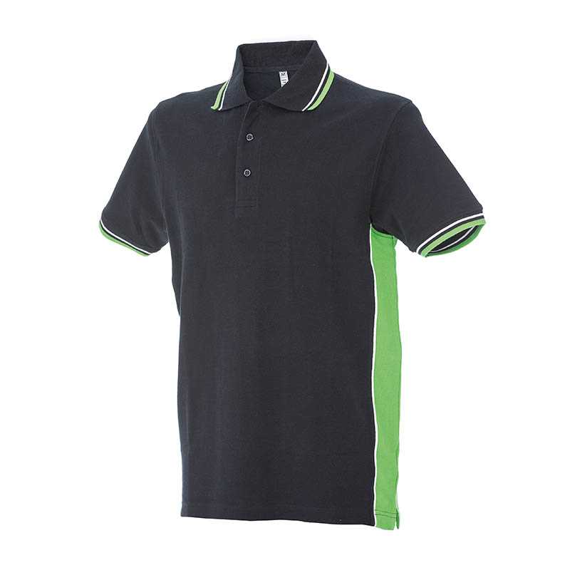 Pánska polokošeľa (ANKARA by JR) > modrá (navy) / zelená (light) > XS