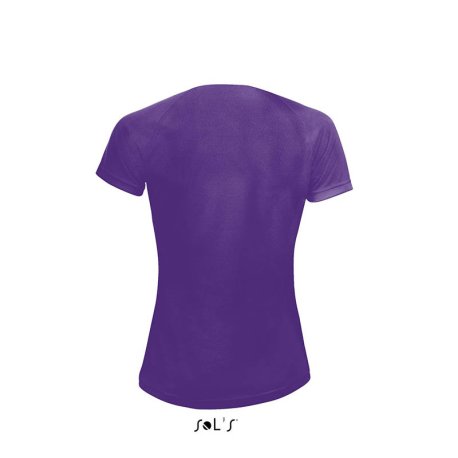 Dámske tričko (SOLS SPORTY WOMEN RAGLAN-SLEEVED T-SHIRT) > fialová (dark) > 2XL