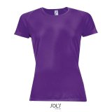 Dámske tričko (SOLS SPORTY WOMEN RAGLAN-SLEEVED T-SHIRT) > fialová (dark) > 2XL
