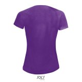 Dámske tričko (SOLS SPORTY WOMEN RAGLAN-SLEEVED T-SHIRT) > fialová (dark) > 2XL