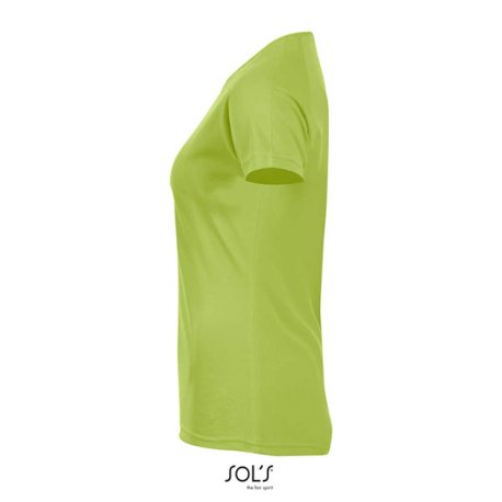 Dámske tričko (SOLS SPORTY WOMEN RAGLAN-SLEEVED T-SHIRT) > zelená (apple) > 2XL