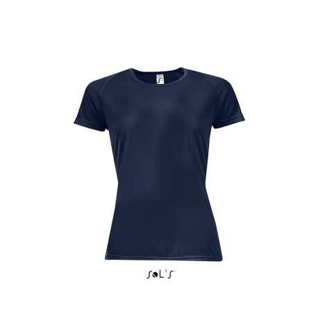 Dámske tričko (SOLS SPORTY WOMEN RAGLAN-SLEEVED T-SHIRT) > modrá (frenchnavy) > 2XL