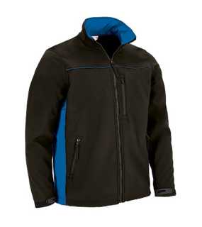 Pánska bunda (THUNDER) > čierna / modrá (royal) > L