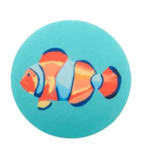 | RPET podtácok z filcu, kruh > biela