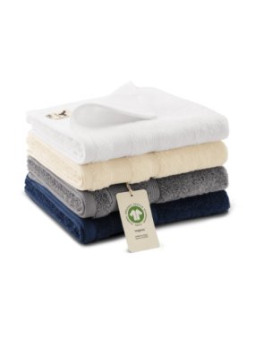 Uterák unisex (MALFINI Organic) > modrá (tmavo) > 50x100cm