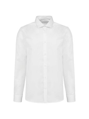 Pánska košeľa (MEN'S LONG-SLEEVED TWILL SHIRT) > biela > 3XL